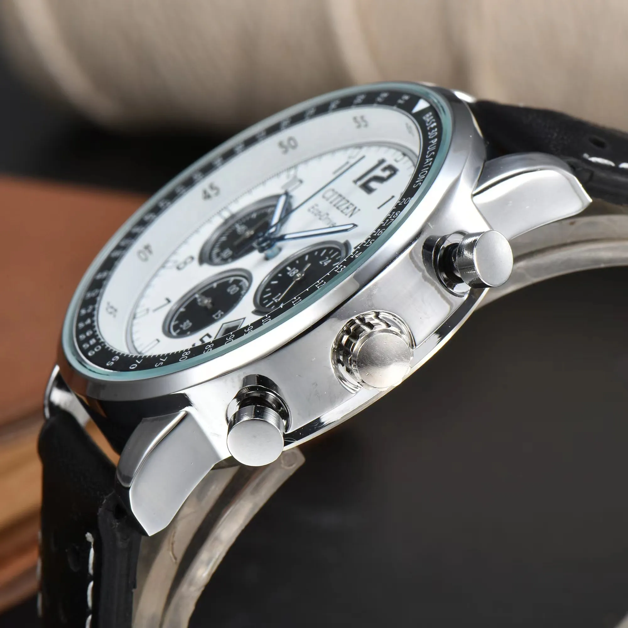 CITIZEN New FF Series Flying Eco-Drive Luxury Quartz Mens Watch Calendar Waterproof Multifunctional Automatic Designer Movement Watches Watchwrist Montre