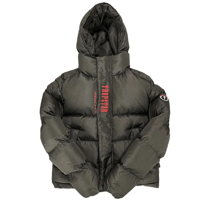 Herrenjacken Herren 23ss TRAPSTAR bestickte Daunenjacke Mode lässig Wintermarke