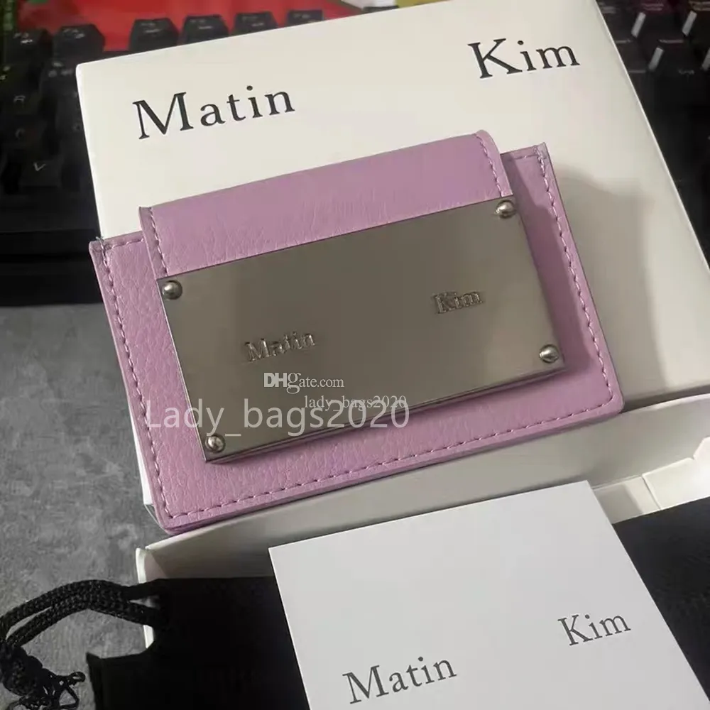 Designer Satin Kim Alephium Wallet With Matinkim Card