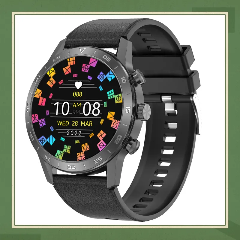 YEZHOU3 Dt70 Chiamata Bluetooth Smartwatch di lusso Hd Grande schermo Frequenza cardiaca Monitoraggio dell'ossigeno nel sangue Nfc Caricabatterie wireless Orologio Android multi-sport