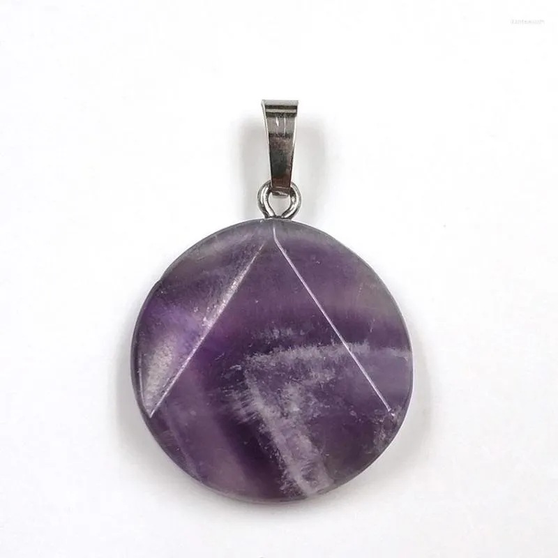 Pendentif Colliers Xinshangmie Claasic Naturel Violet Améthystes Pierre Étoile De David Triangle Section Pour Collier Reiki Lucky Charm Bijoux