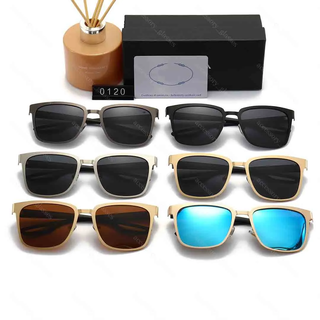 Polarizadas Sunglasses Ladies Luxury Goggle Fashion Beach Man Hexagonal Sun Glasses Gafas Lunettes De Soleil Femmes Women Designer with Box