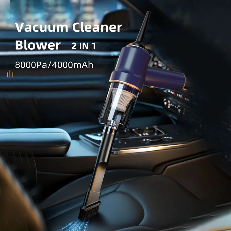 Vacuum Cleaners Portable Wireless Handheld Car Vacuum Cleaner Mini Pc Air Blower Cleaning Kit Car Cleaning Tools Wet and Dry Car Vacuum Cleaner 230703