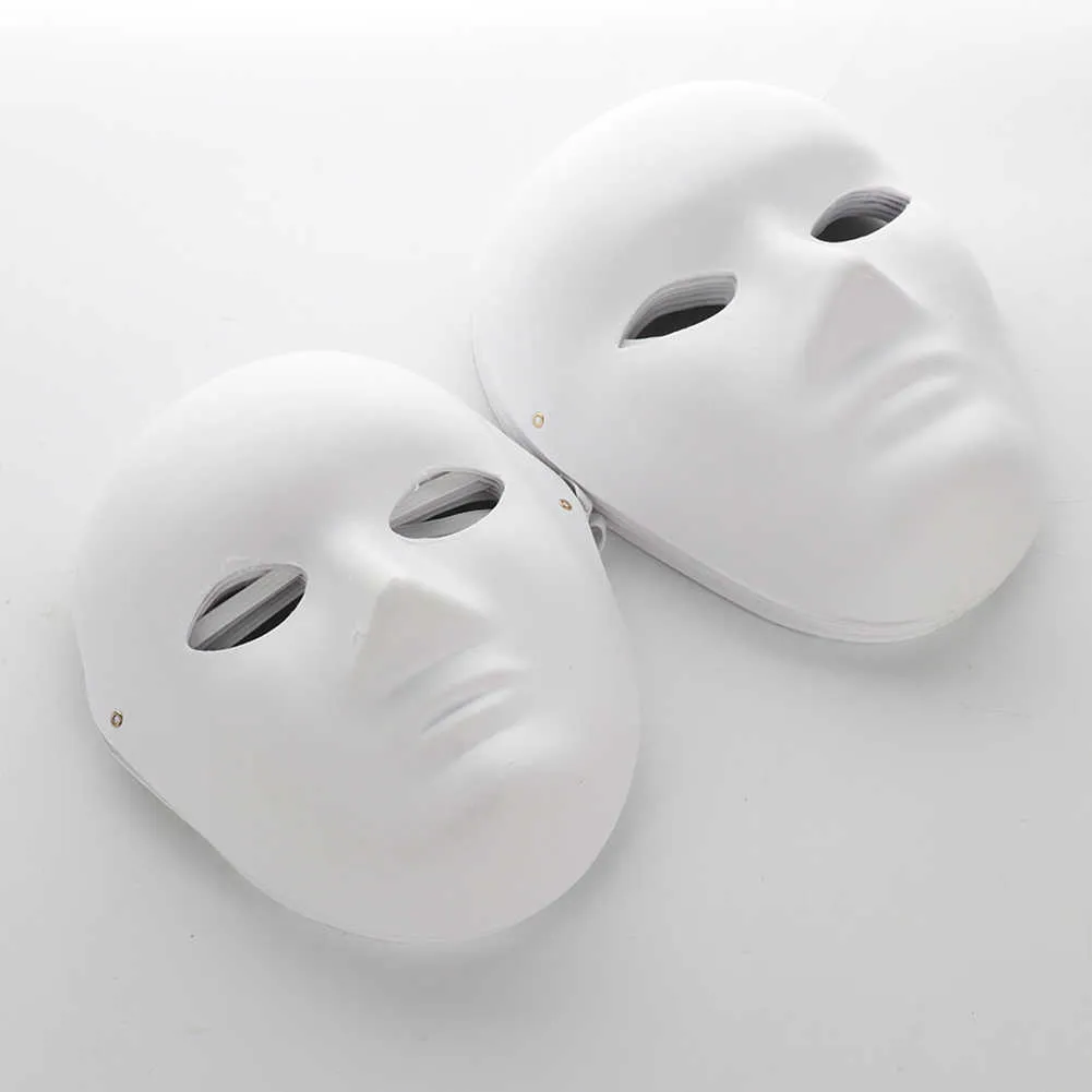 Patterned Full Face Masquerade Mask (12pcs)