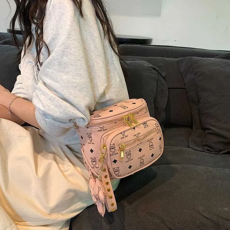 Version coréenne du sac à bandoulière simple et polyvalent sac à bandoulière pour dames léger luxe loisirs poitrine sac sac 0705