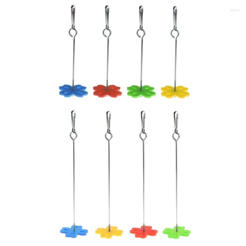 Autres fournitures pour oiseaux Perroquet Fourchette à fruits Nourrir les oiseaux Cage à suspendre Brochette de perruche en acier inoxydable 2 Taille Drop Ship Toys Conure Budgie