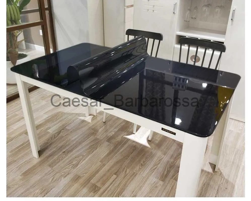 Nappe De Table Nappe Ovale Personnalisée PVC Nappe Transparente