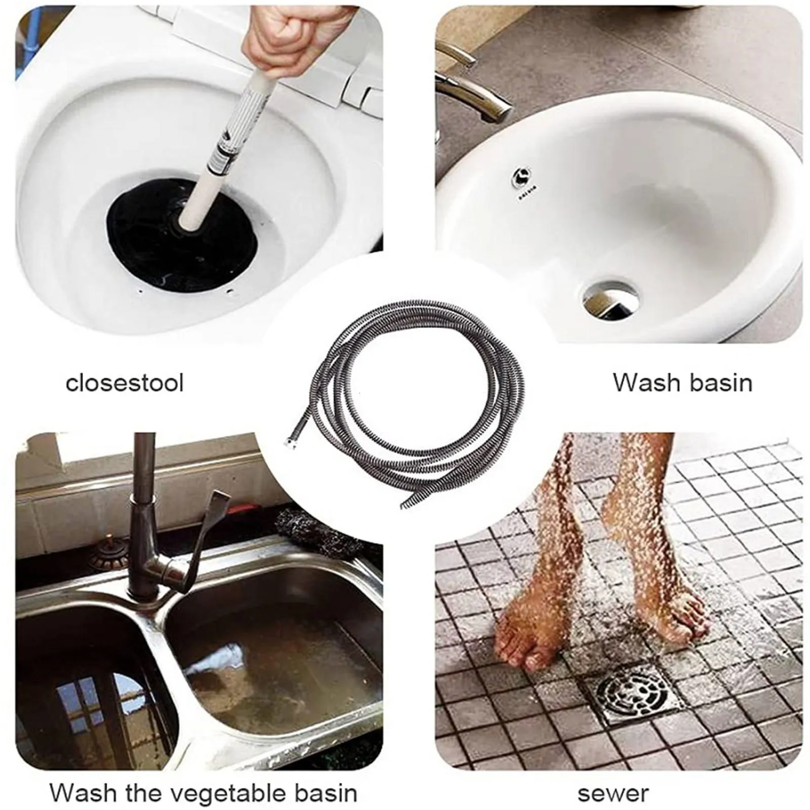 Bathroom sink sale auger