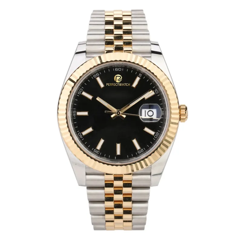 Relógio masculino designer relógio de alta qualidade relógio safira vidro 41mm mecânico automático 2813 pulseira de relógio de aço inoxidável relógio de luxo à prova d'água com caixa