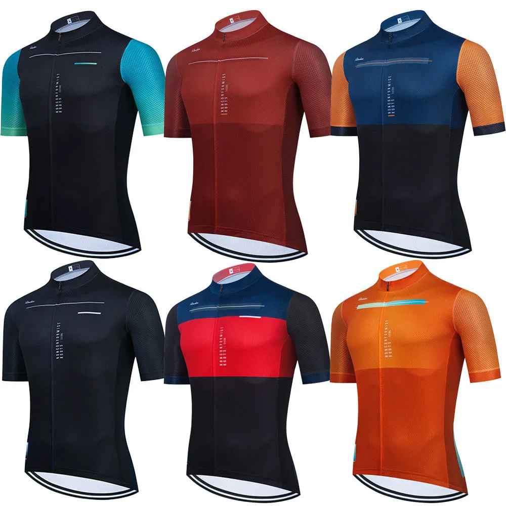 قمصان ركوب الدراجات قمم Raudax Team Summer Shirt Tirt في الهواء الطلق MTB Road Bike Maillot ciclismo hombre tremable Jersey Men 230704