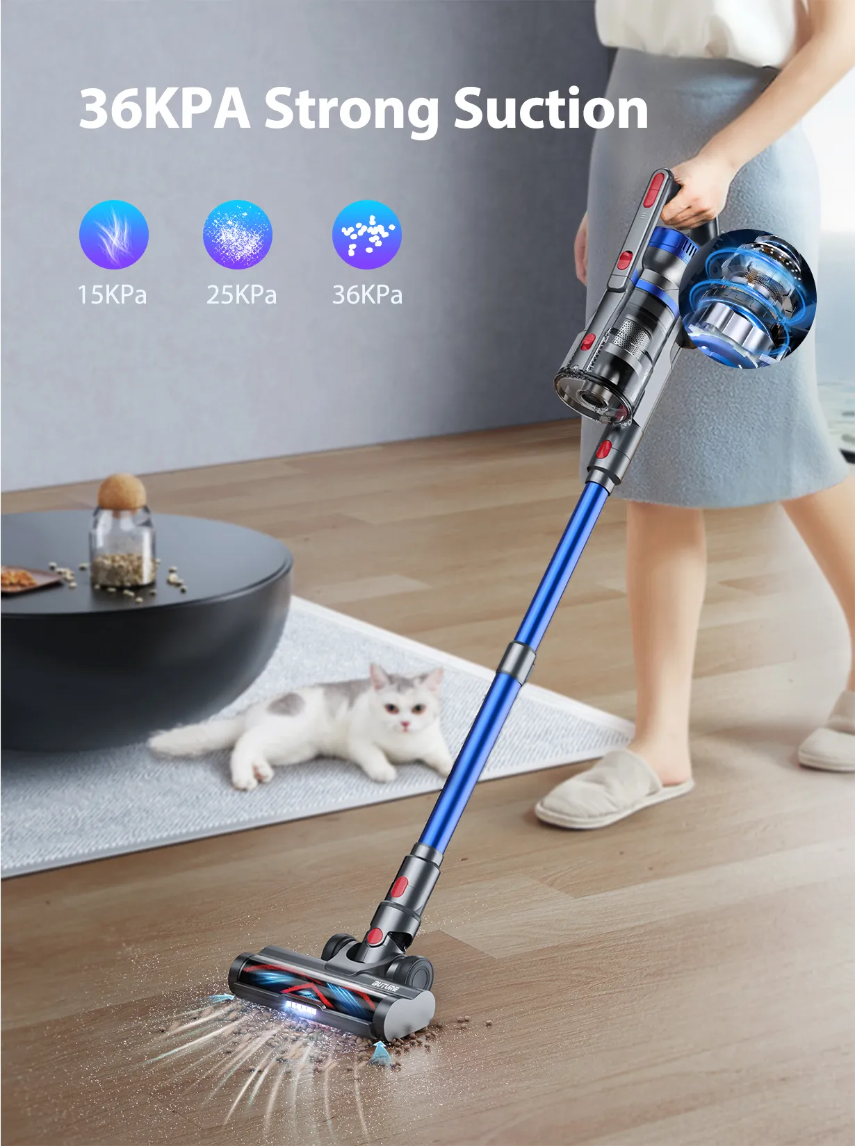 Cordless vacuum cleaners with removable batteries hotsell