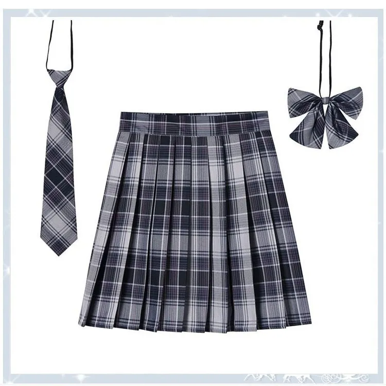 Plaid pleated 2025 skirt 5xl