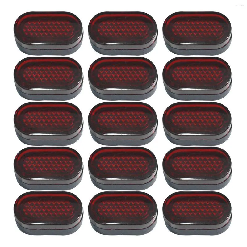 Schmuckbeutel 15 Stück Elektroroller Rücklichter LED-Hinterlampenschirm Bremslampenschirm für Skateboard