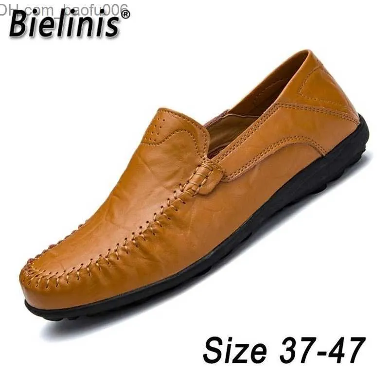 Elbise ayakkabıları elbise ayakkabıları gerçek deri erkekler rahat İtalyan mokasenler moccasins on flats nefes alabilen içi boş erkek sürüş z230706