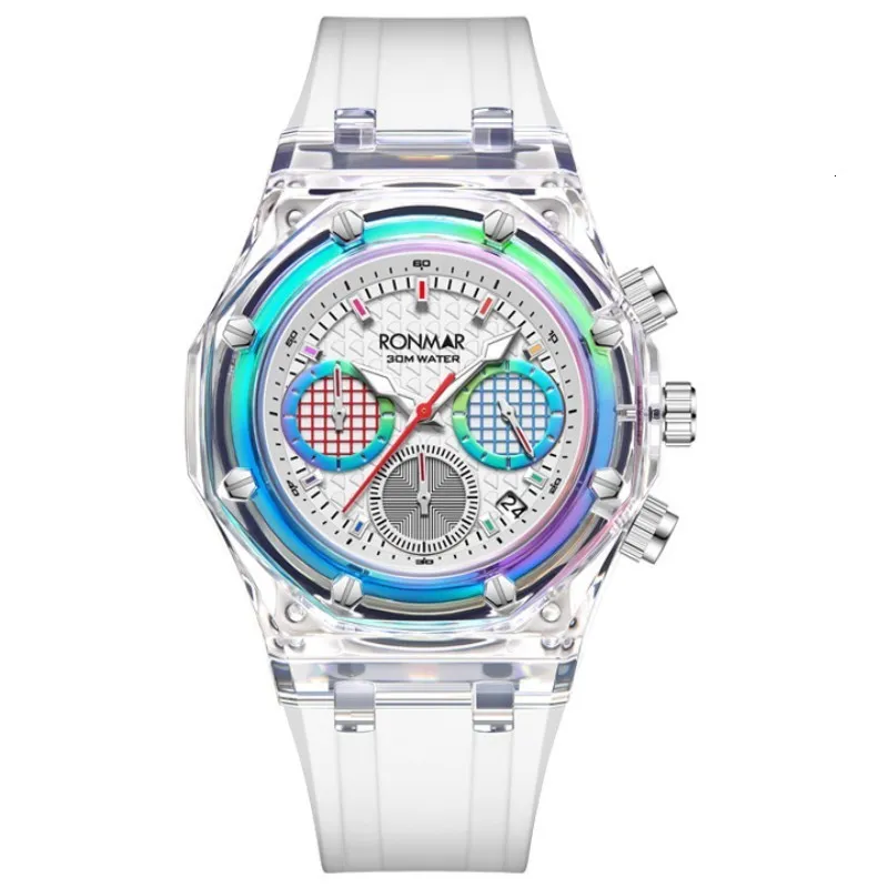 montre à quartz multifonctionnelle avec mousqueton, petite