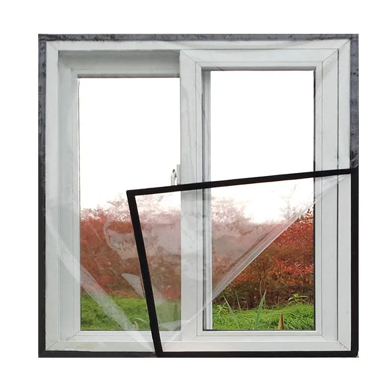 Sets Window Heat Insulation Film Warm Film in Winter Selfadhesive Mucosa Protective Energy Transparent Soft Glass Film for Window