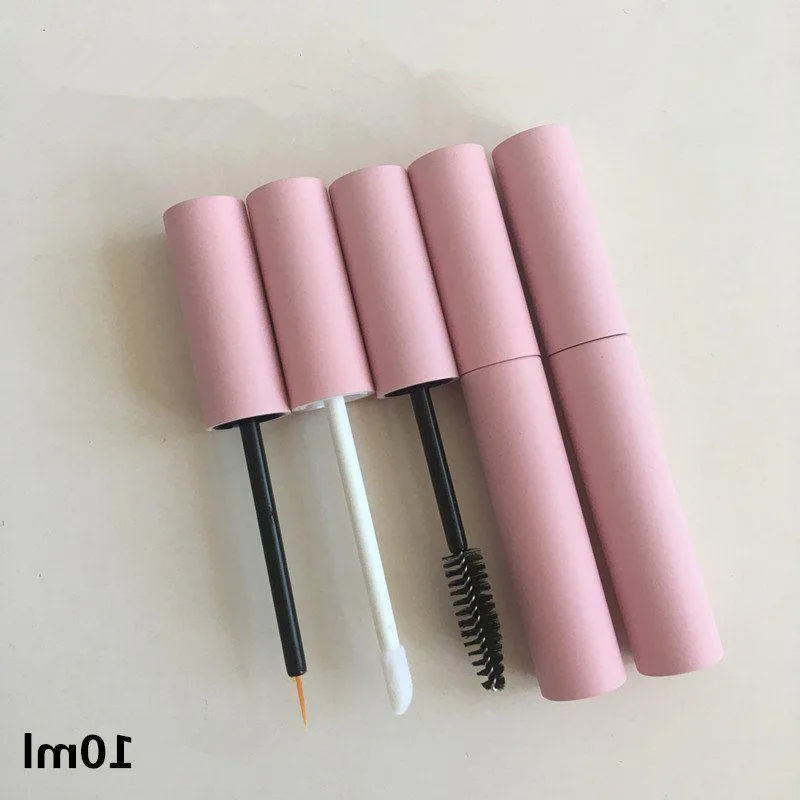 10ml DIY Rose vide cils tube tube de mascara, Lip Gloss Tube Bouteilles Rechargeables Outil de Maquillage Expédition Rapide F3672 Wweqp