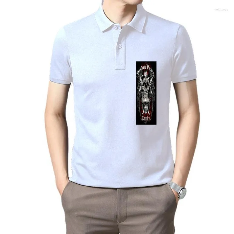 Polos Homme BROKEN BONES EMPIRE Skull Feather Tribe T SHIRT MASHUP