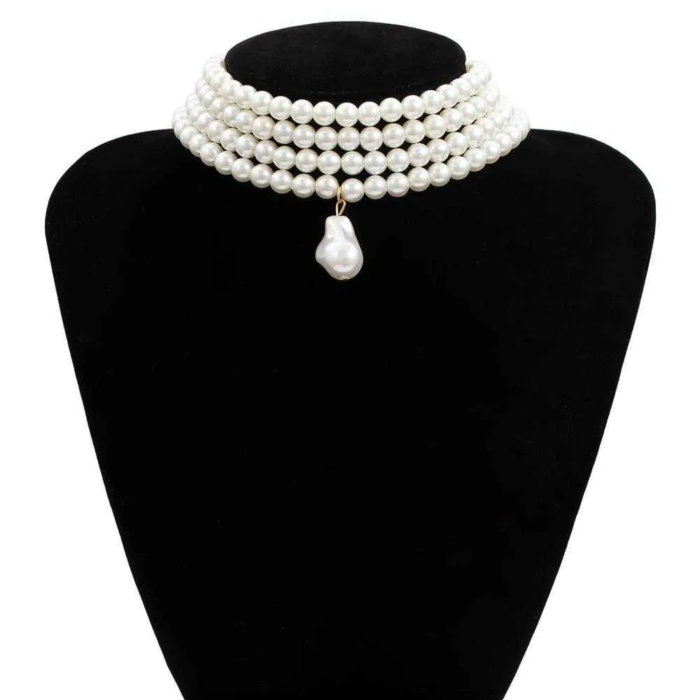 Collana Lunga Di Perle Finte 150 Cm - Stile Anni '20, Bigiotteria Elegante Per Donna, Perle Da 8mm