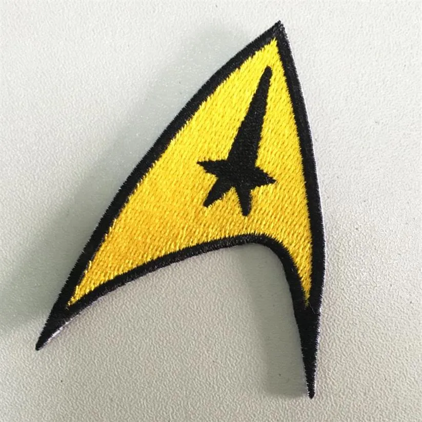 فيلم Star Trek American Science Fiction الحديد على شارة التصحيح خياطة على الجلد أو سترة HAT Bag227p
