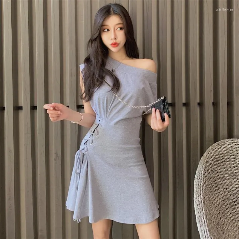 Korean mini dress fashion discount