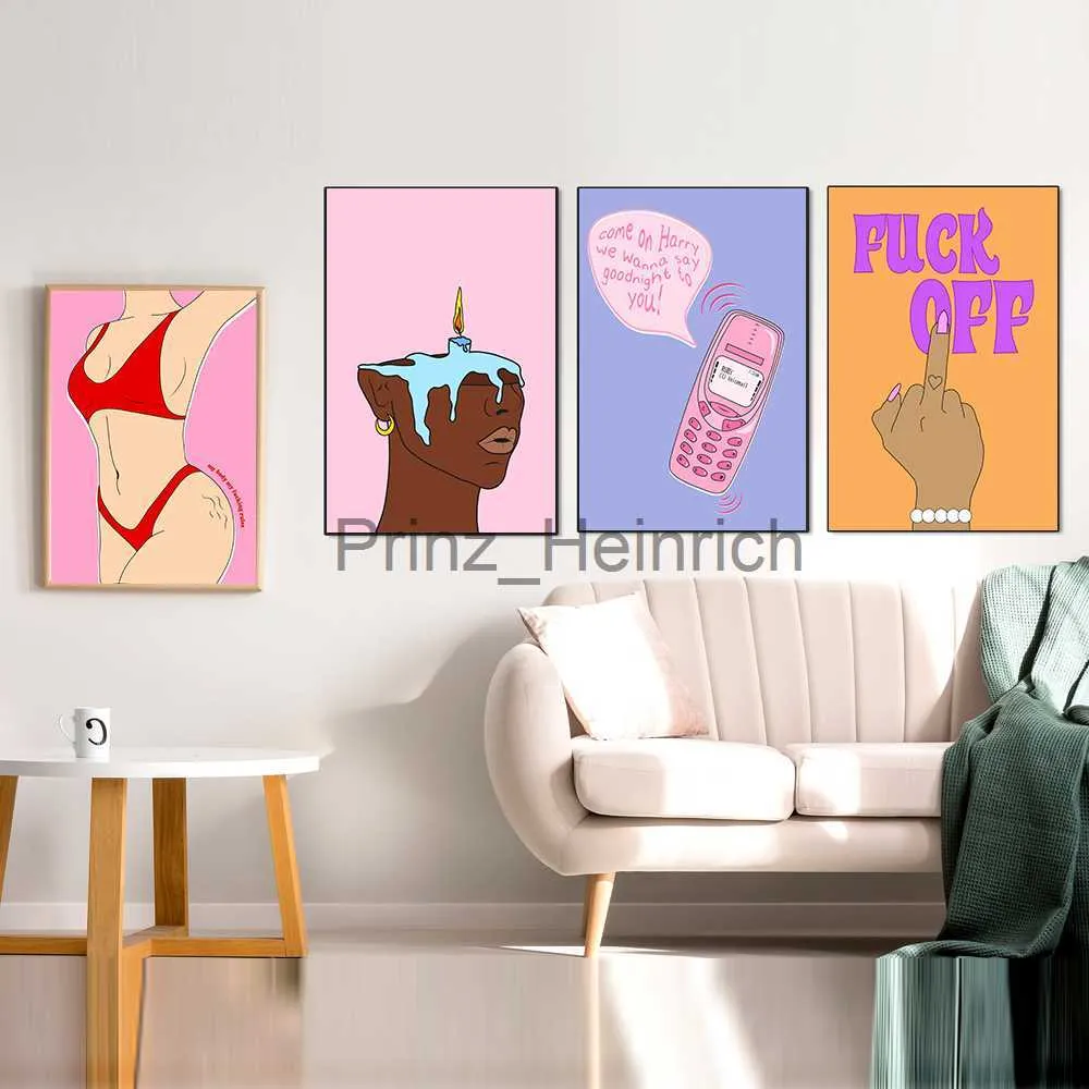 Wall Poster Sexy Big Boobs Art Poster Canvas Poster Wall Art Decor Print  Picture Paintings for Living Room Bedroom Decoration Frame-style
