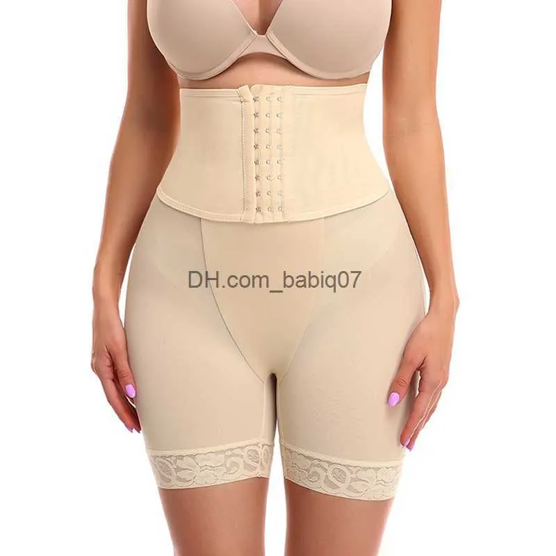 Faja Pantalones para mujer cortos de cintura alta Control de barriga  adelgazante