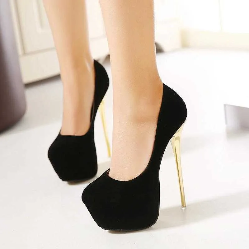 Nxy Sandals Heels Slim Heel Platform Black High Heel Shoes Red Single Shoes Single Wody Seale Sole Mouth Shoes Barge Women's Soes 230619