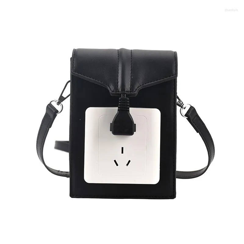 Kvällsväskor Switch Socket Mobiltelefon För Kvinnor Mode Axelväska Hög kvalitet Messenger Designer Portmonnäer Crossbody Söt