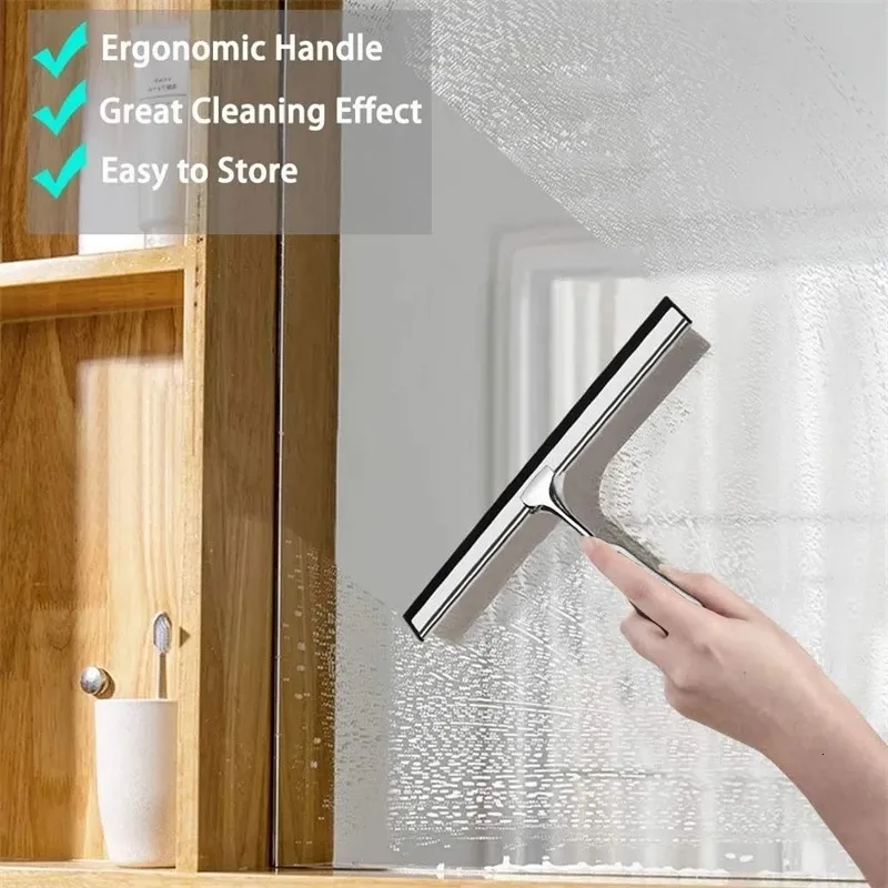 China Rubber Glass Shower Door Squeegee with Shower Hooks