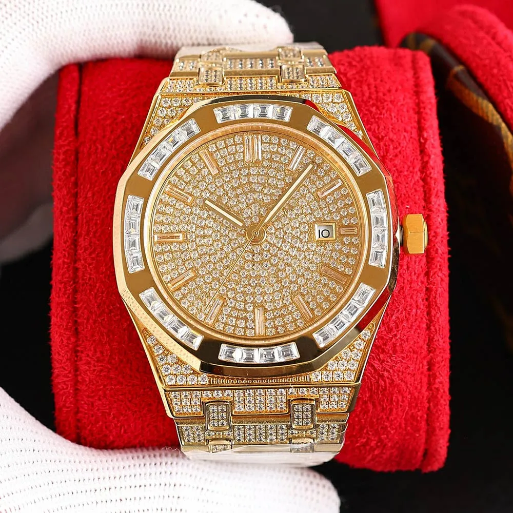 Diamond orologio a mano Diamens Designer meccanico Automatico Orologi da 40 mm Sapphire Women Classic Wristband Montre de Luxe