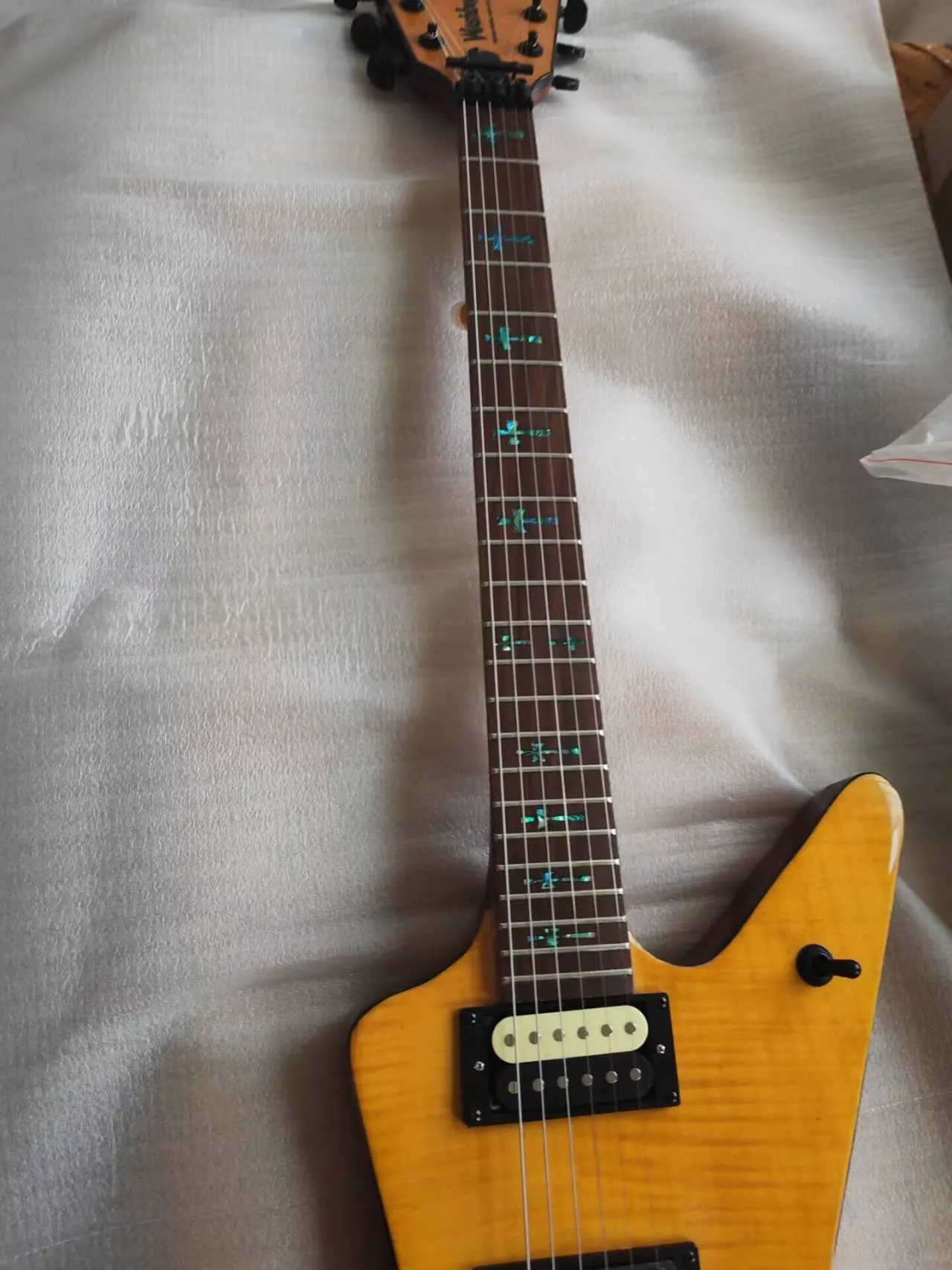 Dimebag Darrell Signature Southern Cross Electric Guitar Abalone