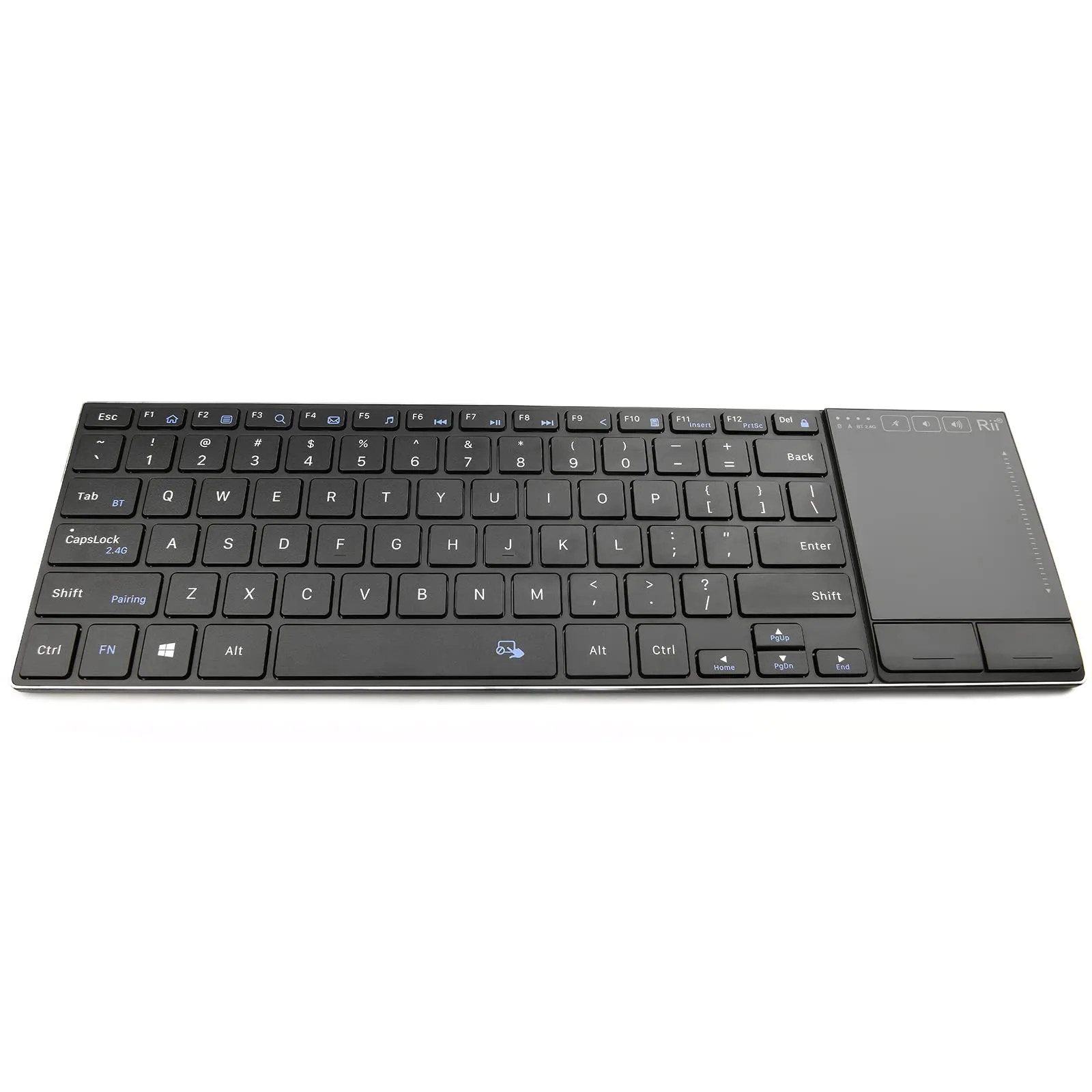 Mini clavier Bluetooth sans fil coréen 78 touches argenté pour ordinateur