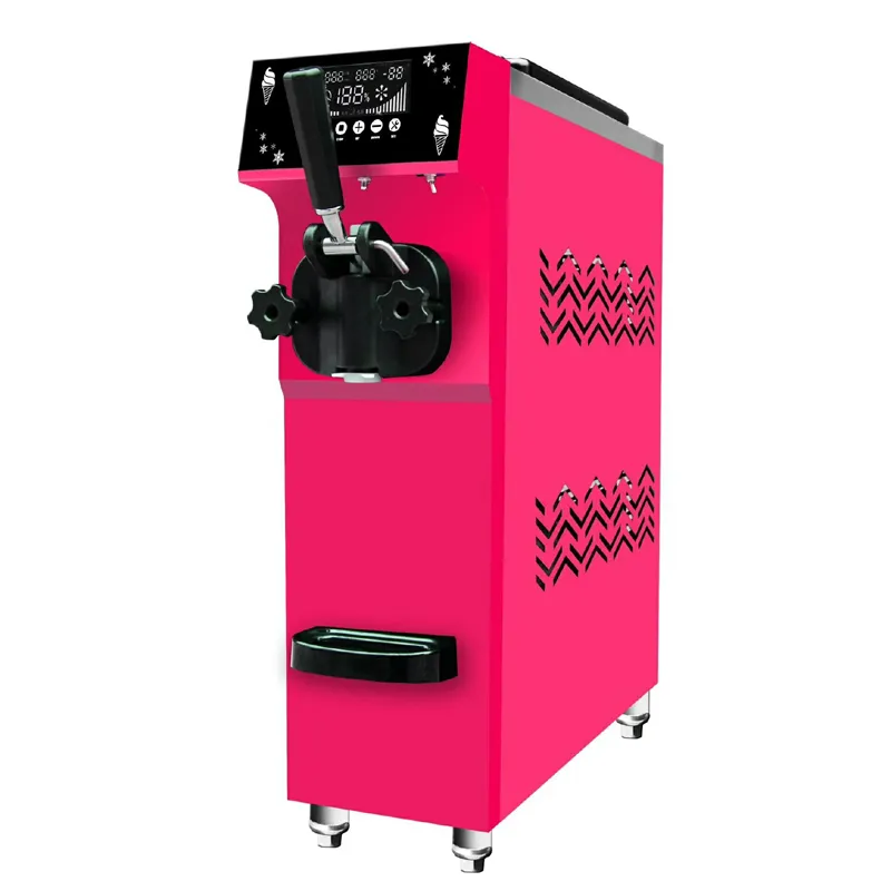 LINBOSS Populaire 3 Flavor desktop soft serve Machine à crème glacée machine à glace douce avec prix spécial 900w