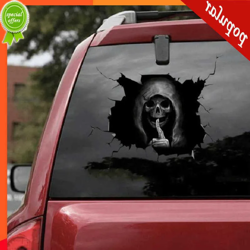 Figurine Crâne Halloween Pour Tableau De Bord - Hochement De Tête - Décoration Voiture Ou Maison