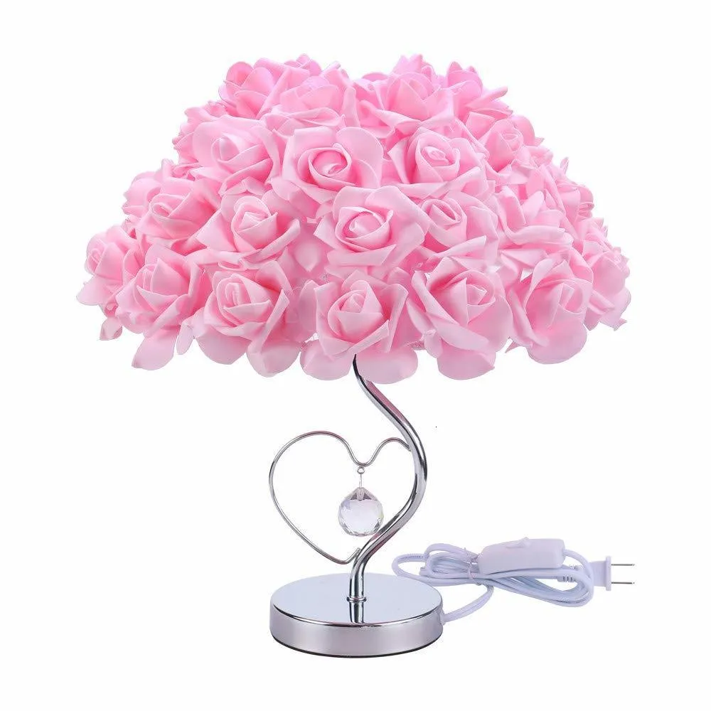 Dreamlight Portacandele Noblesse In Vetro, Set Da 2 Pezzi Con Candele E Fiori, Altezza 9,5-11,5 Cm, Viola/Rosa, Luce Da Sogno Per Matrimonio E Pasqua, Regalo Donne - 2