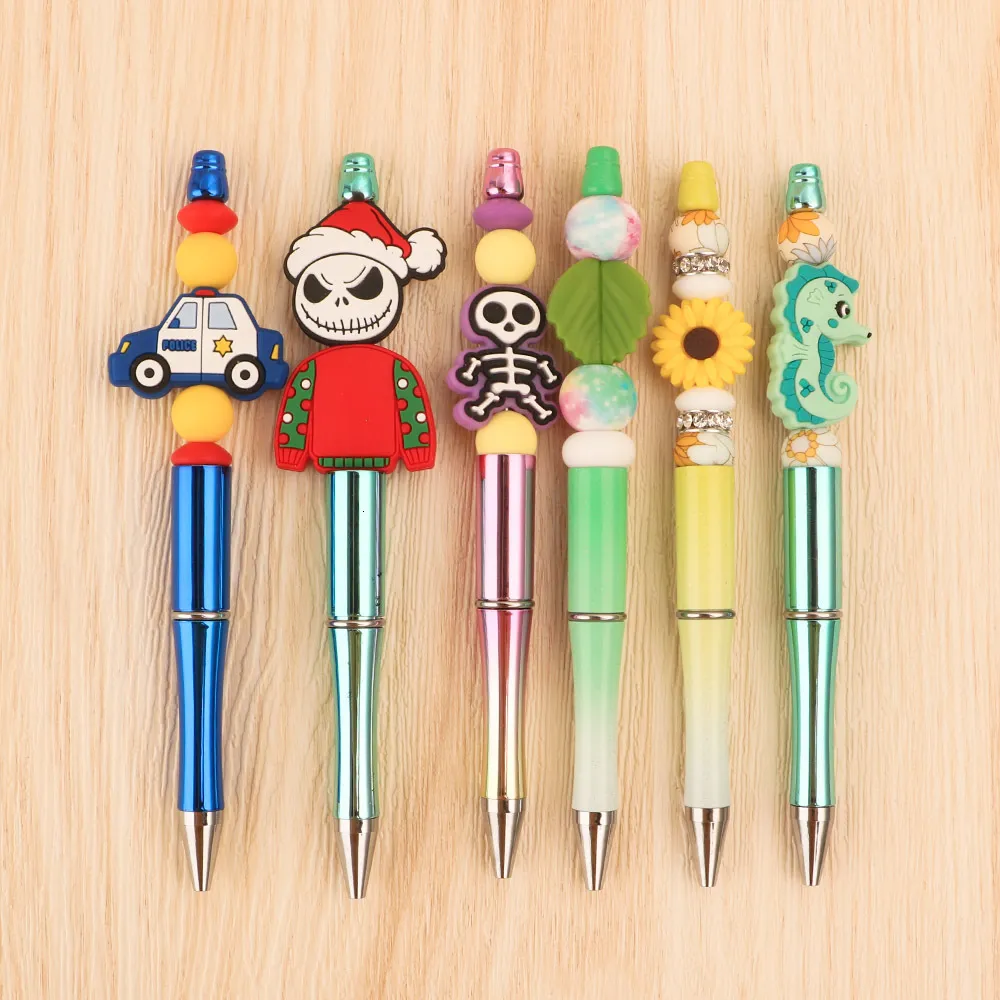 Stylo Personnalisable Avec Perles Et Bijoux Dalida - Doré, Marque CréaCat