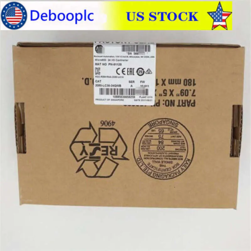 New Factory Sealed Ab 2080lc3024qwb Micro830 24 I/o Controller 2080-lc30-24qwb