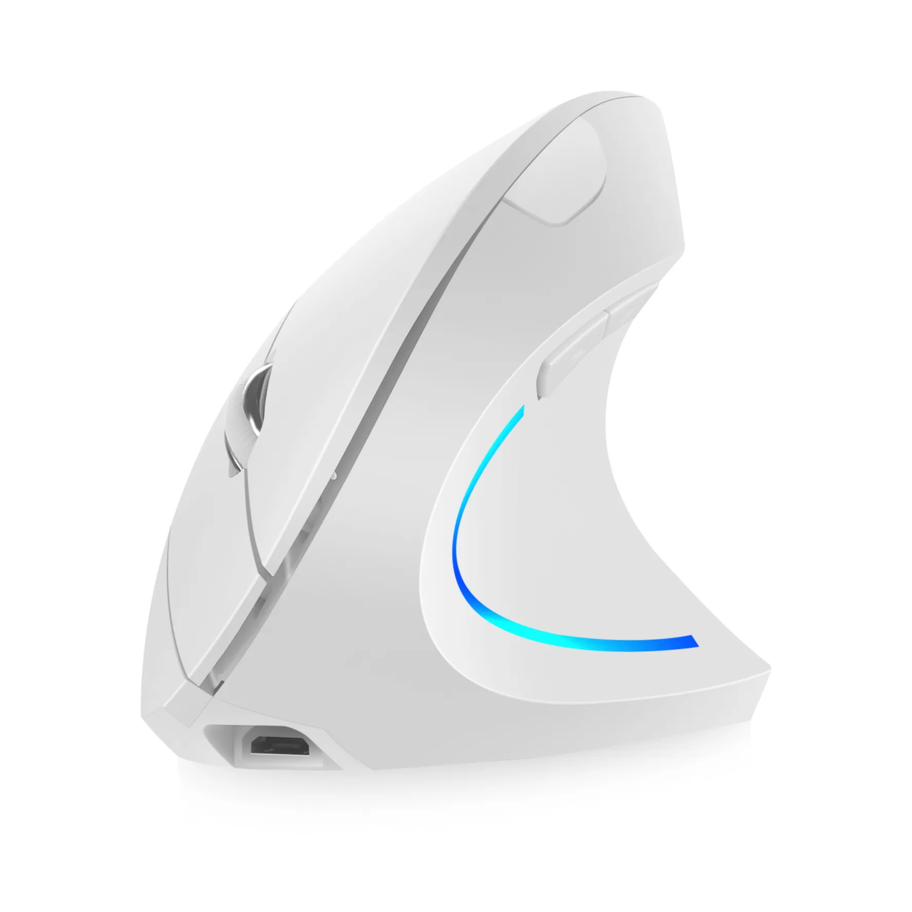 Mouse Wireless H1 2.4G Mouse Verticale Ricaricabile Silenzioso Ottico Che  Addio Alla Mano Del Mouse Da 14,66 €