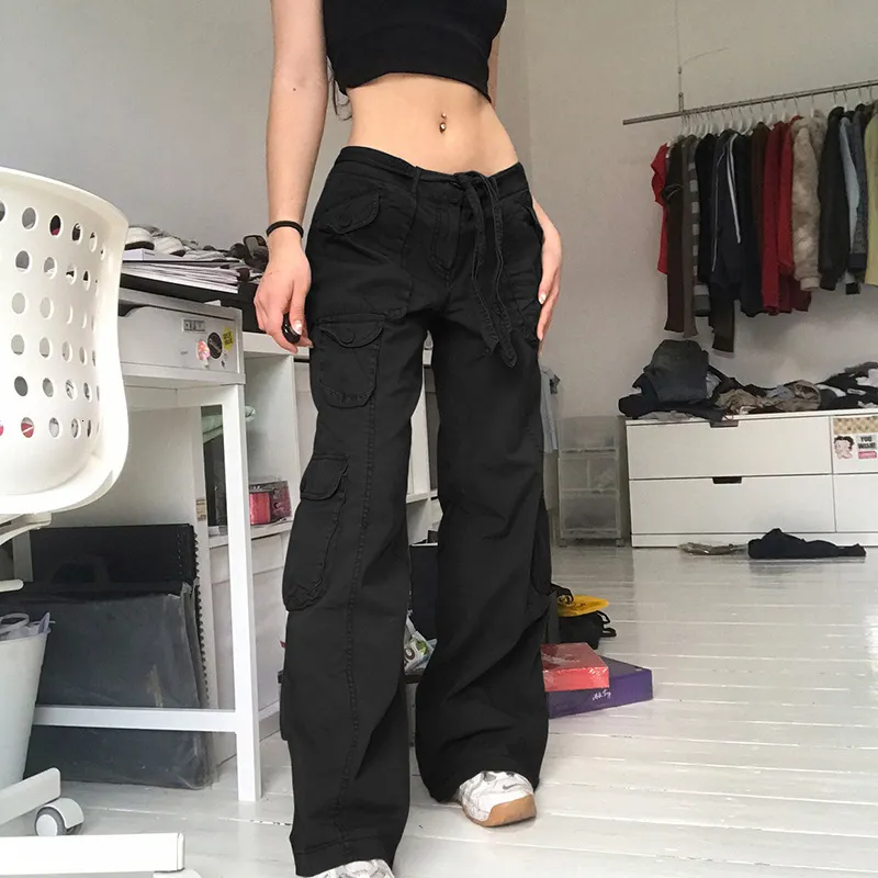 Harajuku Vintage Aesthetic Womens Low Waisted Cargos With Y2K Pockets, Oversized Straight Fit, Low Waist, Wide Leg, And Baggy Style 3XL 230703 From Nian02, $19.77 | DHgate.Com Harajuku Vintage Aesthetic Womens Low Waisted Cargos With Y2K Pockets, Oversized Straight Fit, Low Waist, Wide Leg, And Baggy Style 3XL 230703 From Nian02, $19.77 | DHgate.Com