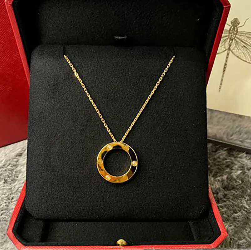 Alfabet hänge halsband designer hänge kedja halsband jubileum mode rostfritt stål guld kedja älskare halsband för kvinna minimalistiska smycken charm