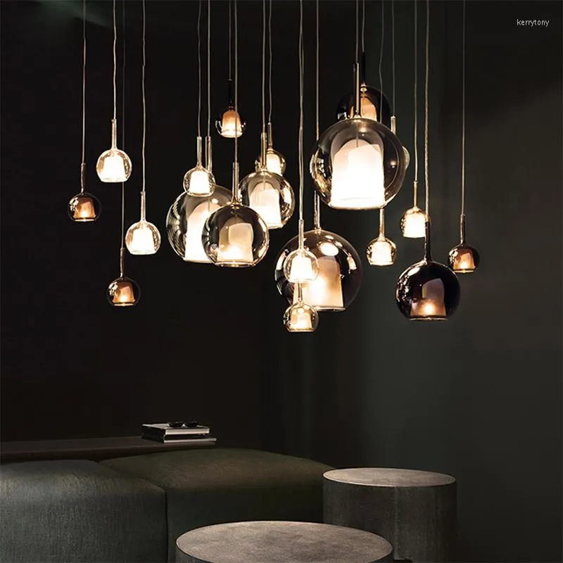 Ljuskronor Design LED-hängande lampa Modern ljuskrona för matsal Kök Vardagsrum Sovrum Lounge Bar Glastak Hänglampa G4