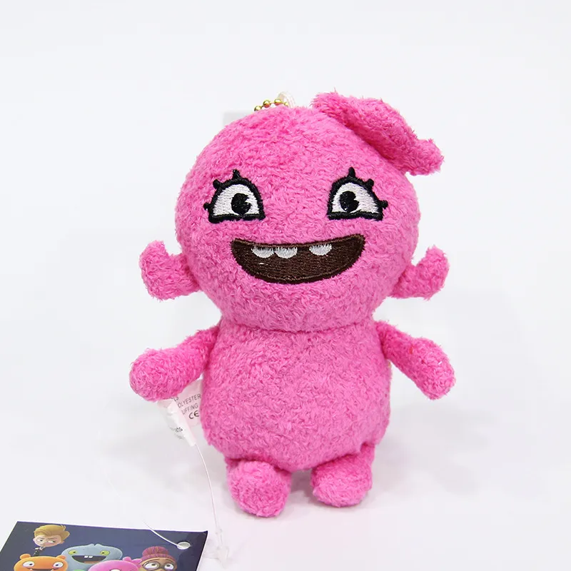 Wholesale cute ugly baby plush toys backpack pendant key chain decoration small gifts