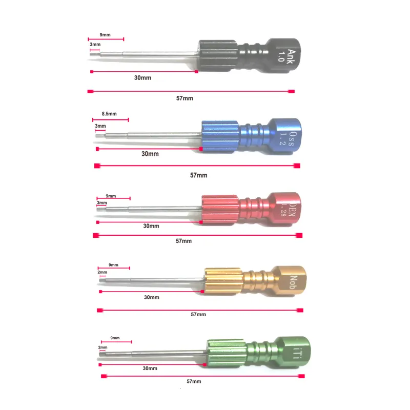 Lenti d'ingrandimento Dental Lab Implant Screw Driver Micro Working On Implant System Drilling Tool 230703