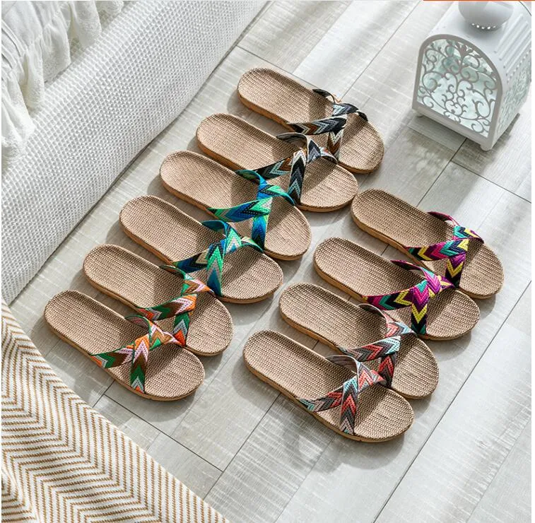 Sunset Flat Designer Pool Pillow Japanese Wooden Sandals With