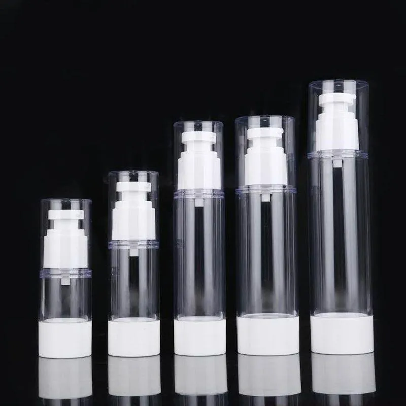 15ml 30ml 50ml 80ml 100ml Airless Bottle Cosmetic Package Emulsion Bottles Cosmetic Container Pump Travel bottle Perfume Bottle F3368 Iifpc