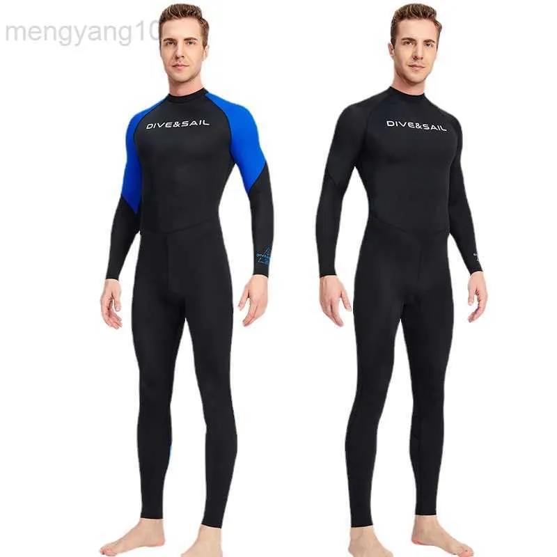 Wetsuits Drysuits الرجال Lycra UPF50+غوص البشرة البشرة الحارس- حماية كاملة من الجسم للأشعة فوق البنفسجية للغطس غطس spearfishing skin HKD230704