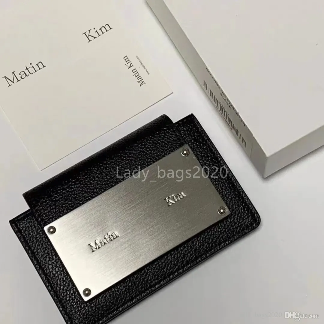 ★Matin Kim★SLIM L CARD HOLDER★大人気★ Designer Card Holder Womens Leather Clutch: Classic Mini