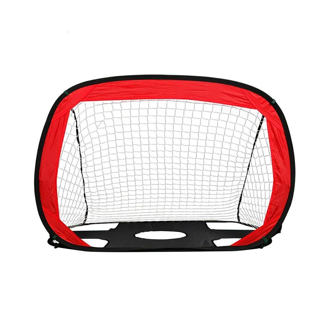 Balls Folding Soccer Goal Portable Training Mini Children s Football Target Net Indoor Outdoor Movable Toy Ball 230704