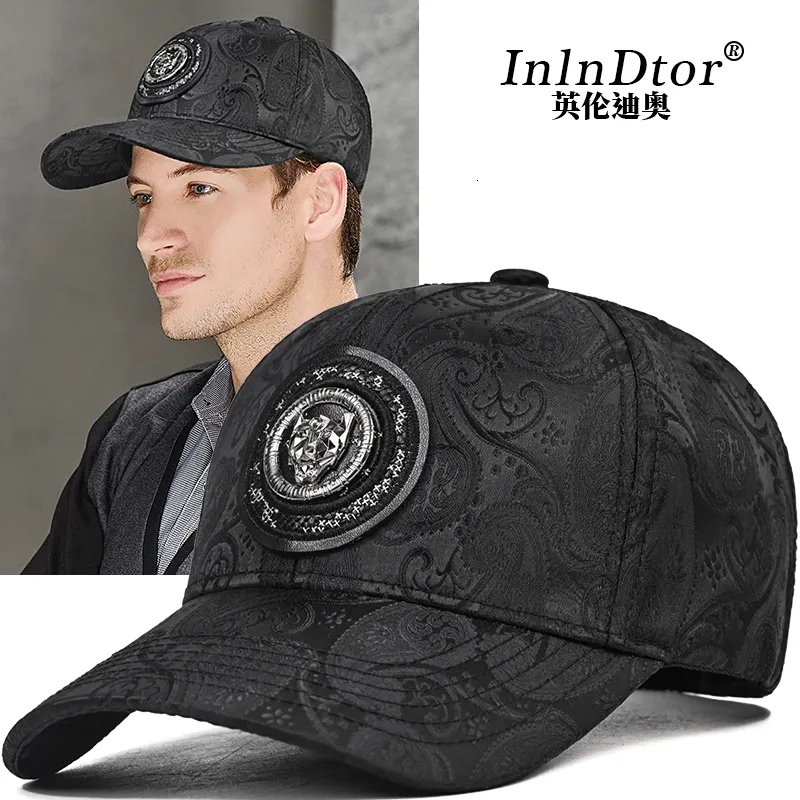 Ball Caps Fashion Printed Bald Baseball cap Outdoor Entertainment Fishing Hippie Hat Men's Hat 230704